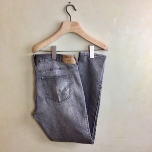 Gray Hollister Crop Denim Size 7